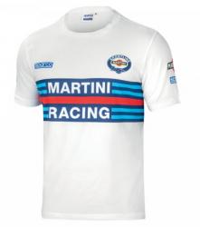 Triko Sparco MARTINI Racing, biela